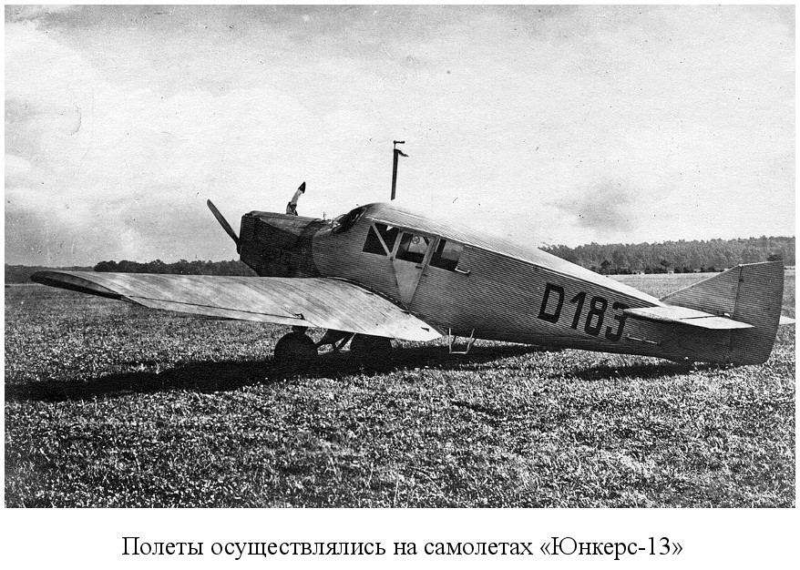 в Сибири открыта первая регулярная воздушная линия (1930)