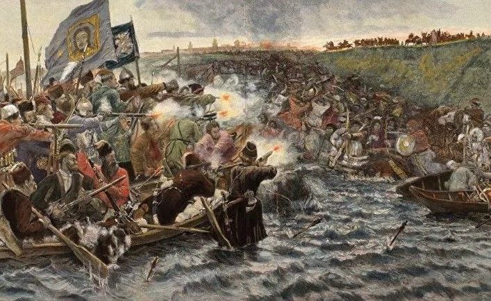 начался поход Ермака на территорию Сибирского ханства (1581)