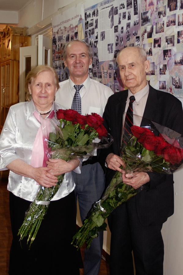 Вера Георгиевна Родыгина, Сергей Александрович Родыгин, Александр Иванович Родыгин. 2014 год