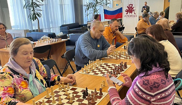 Шахматный турнир в Пушкинке