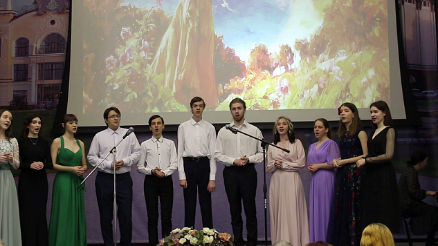 В Пушкинке прошел концерт «Под звуки весенней капели»