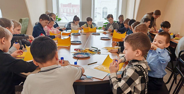 Мастер-класс «Открытка для мамы»